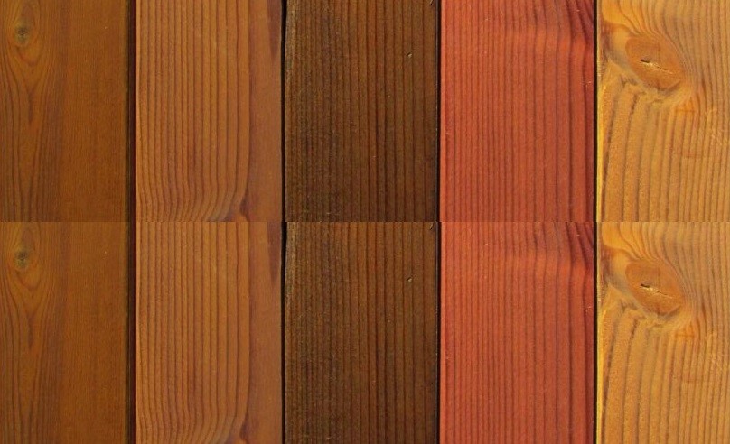 انواع رنگ چوب ترمووود